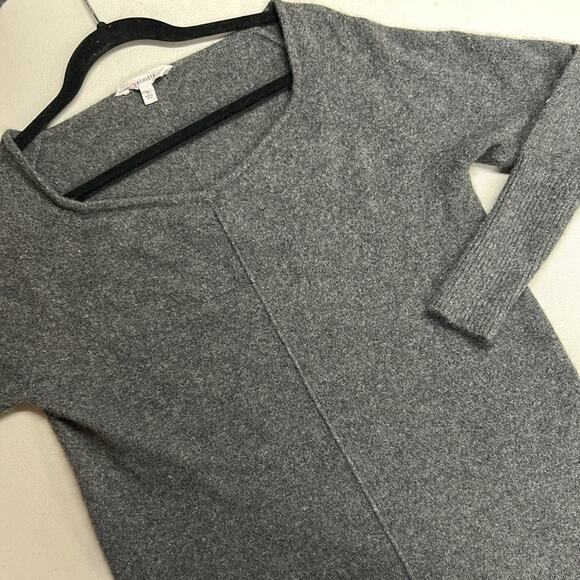 Athleta Cashmere Sweater Dress Adi Mudra Gray Grey Long Sleeve Womens Size Small - Picture 2 of 6